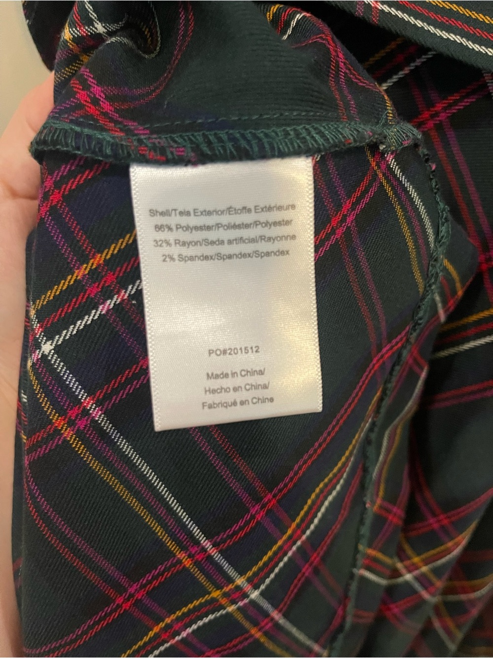 Modcloth Plaid Dress with White Collar - Picture 7 of 8